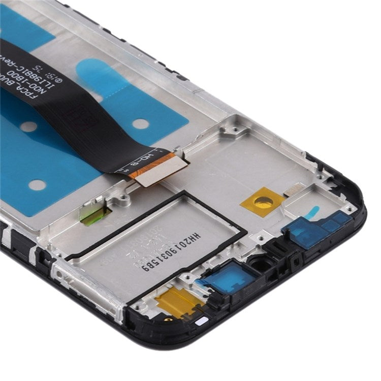 For Huawei Y5 (2019) Grade C LCD Screen and Digitizer Assembly + Frame Phone Replacement Part (without Logo)