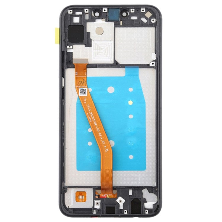 For Huawei P Smart+ (2018)/nova 3i Smart Phone Grade C LCD Screen and Digitizer Assembly + Frame Replacement Part (without Logo) - Black