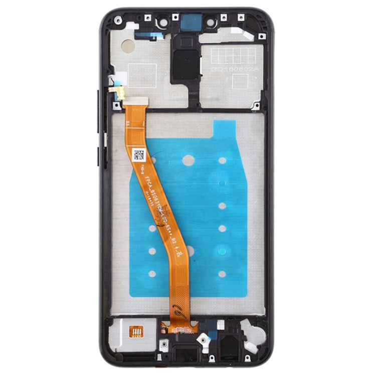 For Huawei Mate 20 Lite Grade C LCD Screen and Digitizer Assembly + Frame Cellphone Replacement Part (without Logo) - Black