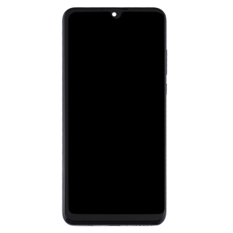 For Huawei P30 Lite (48MP Camera) Grade C LCD Screen and Digitizer Assembly + Frame Replacement Part (without Logo) - Black