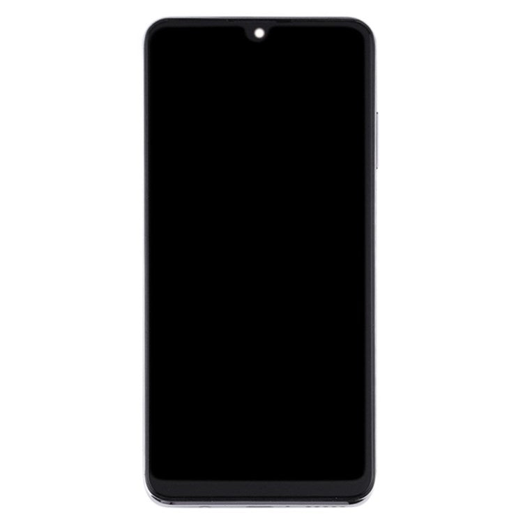 For Huawei P30 Lite (48MP Camera) Grade C LCD Screen and Digitizer Assembly + Frame Replacement Part (without Logo) - Silver