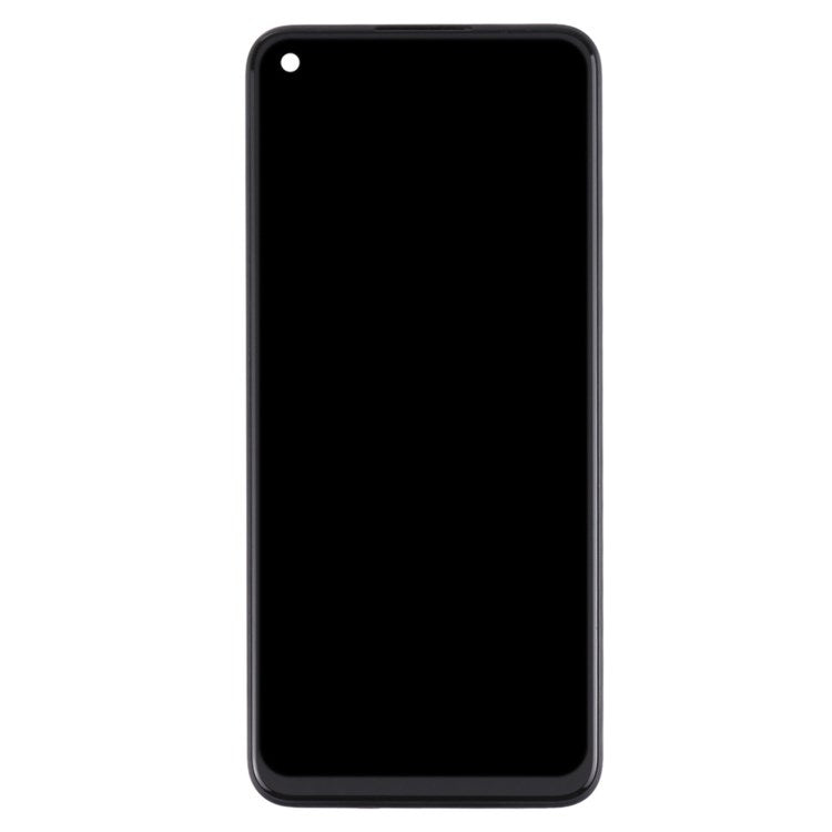 For Realme 8i / Narzo 50 4G Grade B LCD Screen and Digitizer Assembly + Frame Replace Part (Without Logo)