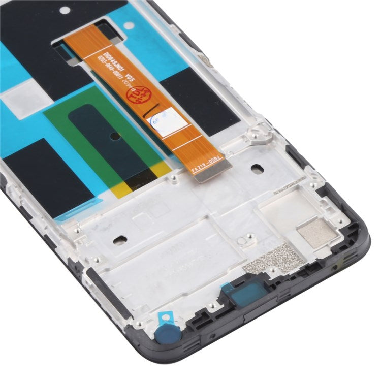 For Realme 7 (Global) 4G RMX2155 / Narzo 20 Pro Grade S OEM LCD Screen and Digitizer Assembly + Frame Replacement Part (without Logo)