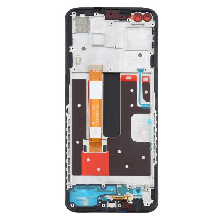 For OPPO A92s/Reno4 Z 5G Grade B LCD Screen and Digitizer Assembly + Frame Part (without Logo)