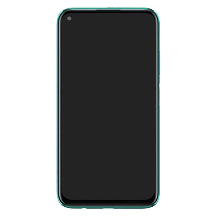 For Huawei Nova 7i Grade S LCD Screen and Digitizer Assembly + Frame Part (without Logo) - Green
