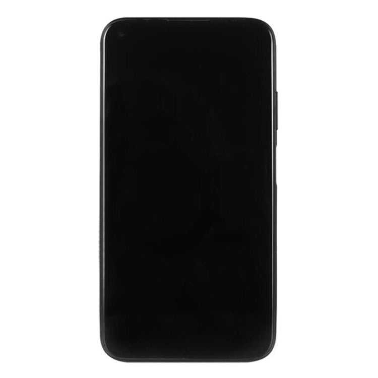 For Huawei Nova 7i Grade S LCD Screen and Digitizer Assembly + Frame Part (without Logo) - Black