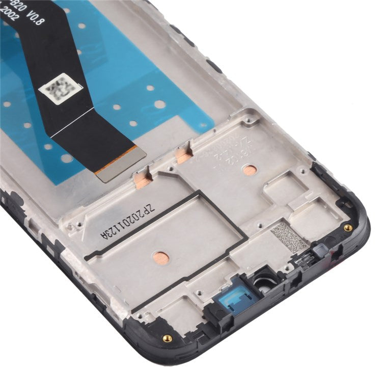 For Motorola Moto E6s (2020) XT2053 Grade B LCD Screen and Digitizer Assembly + Frame Part (without Logo) - Black