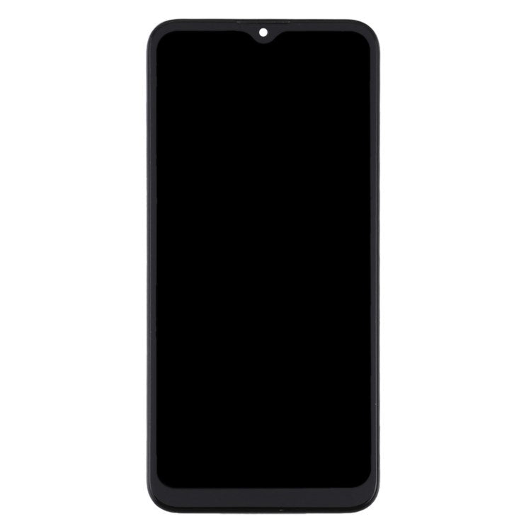 For Motorola Moto G8 Power Lite XT2055-2 Grade B LCD Screen and Digitizer Assembly + Frame Replacement Part (without Logo) - Black