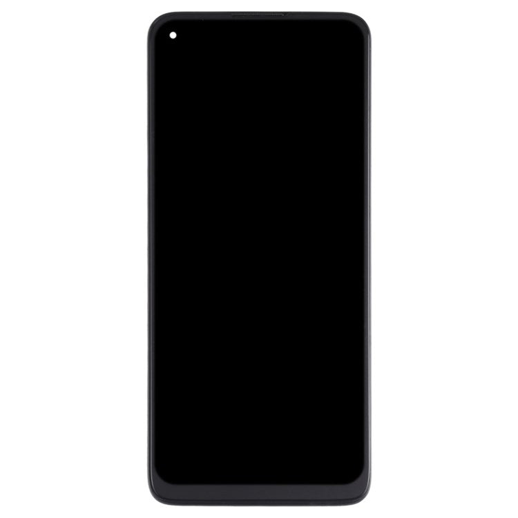 For Motorola Moto G9 Plus XT2087-1 Grade B LCD Screen and Digitizer Assembly + Frame Part (without Logo) - Black