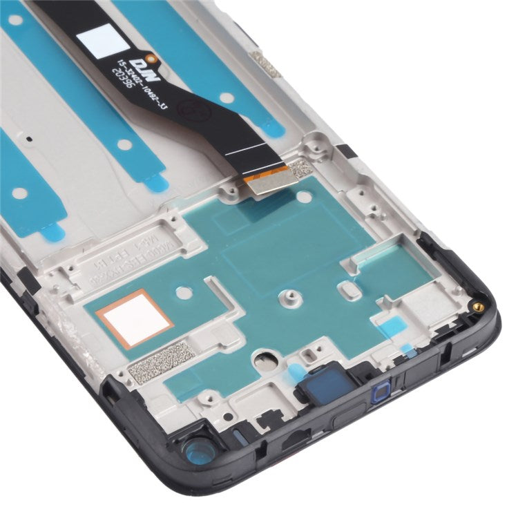 For Motorola Moto G9 Plus XT2087-1 Grade B LCD Screen and Digitizer Assembly + Frame Part (without Logo) - Black