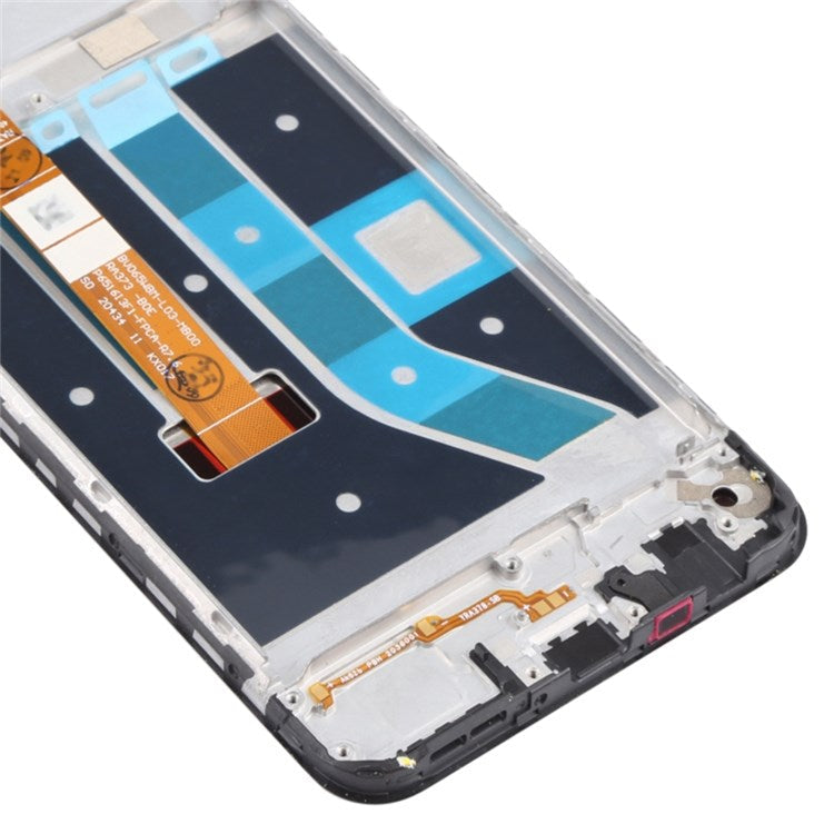 For Realme 7i (Asia) RMX2103/C17 RMX2101 Grade C LCD Screen and Digitizer Assembly + Frame Replacement Part (without Logo)