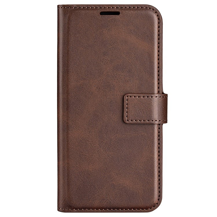 For Honor 70 Pro 5G PU Leather Stand Wallet Case Square Magnetic Clasp Shockproof TPU Flip Book Cover - Brown