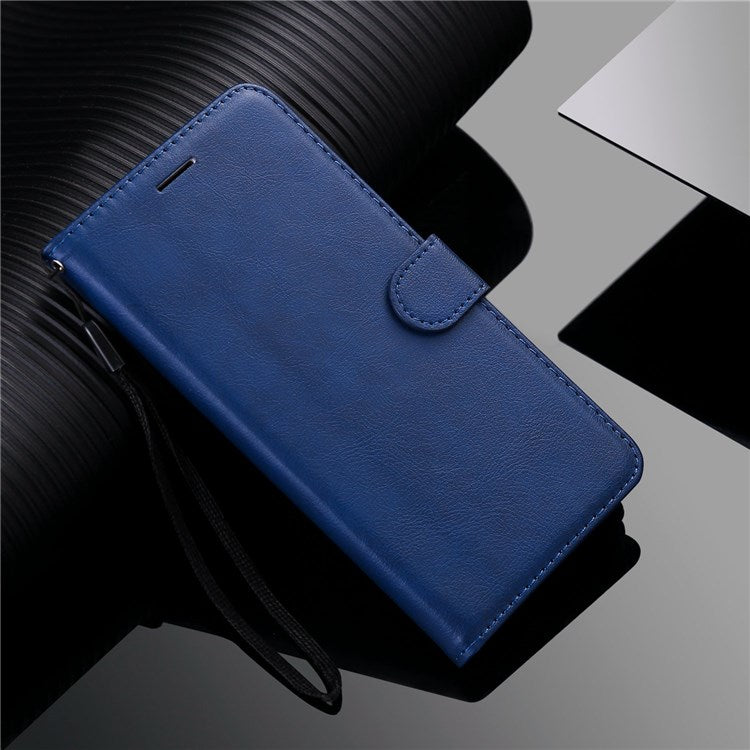 For Honor X9 5G/X30 5G/Magic 4 Lite 5G KT Leather Series-2 Leather Stand Phone Case, Wallet Design Folio Flip Leather Phone Case with Handy Strap - Blue