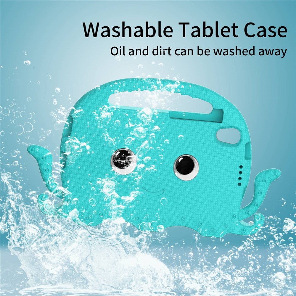 EVA Tablet Case for Lenovo Tab M8 / Tab M8 (4th Gen) 2024 TB-301XU / M8 (4th Gen) 2023 TB-300FU Octopus Case with Shoulder Strap - Baby Blue