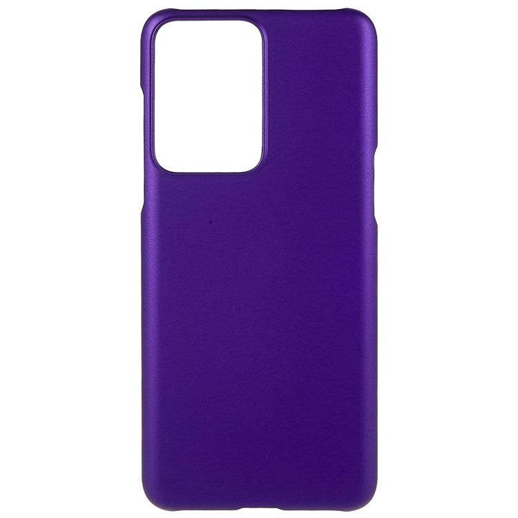 For OnePlus Nord 2T 5G Glossy Surface Protective Cover Rubberized Hard PC Phone Case - Purple