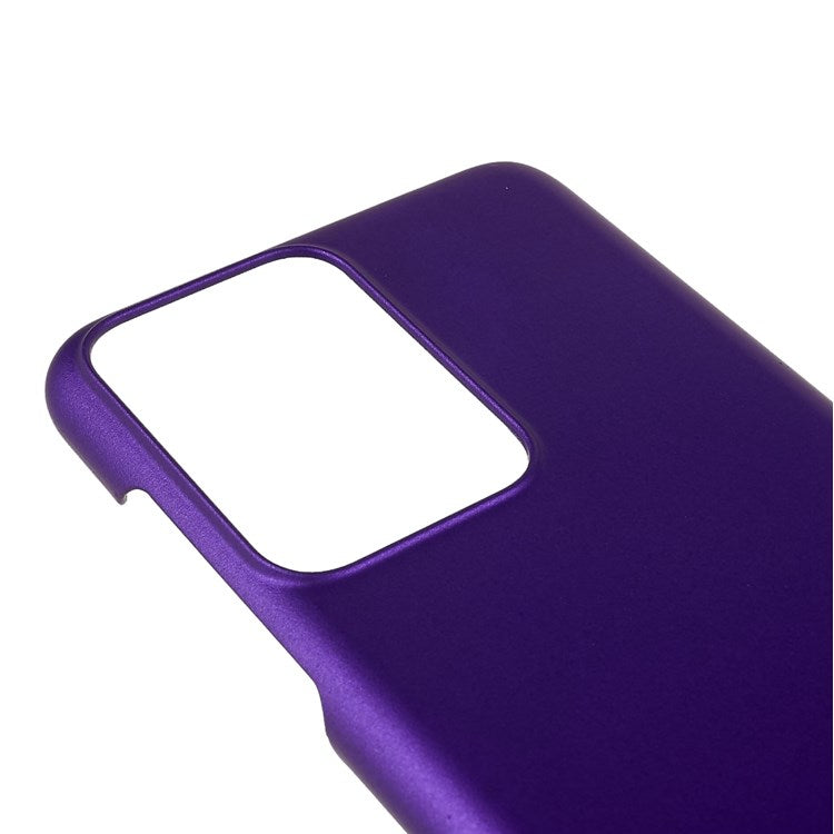 For OnePlus Nord 2T 5G Glossy Surface Protective Cover Rubberized Hard PC Phone Case - Purple
