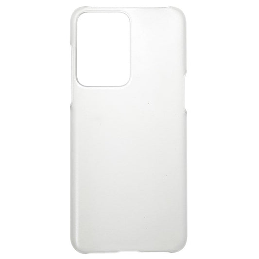 For OnePlus Nord 2T 5G Glossy Surface Protective Cover Rubberized Hard PC Phone Case - Transparent