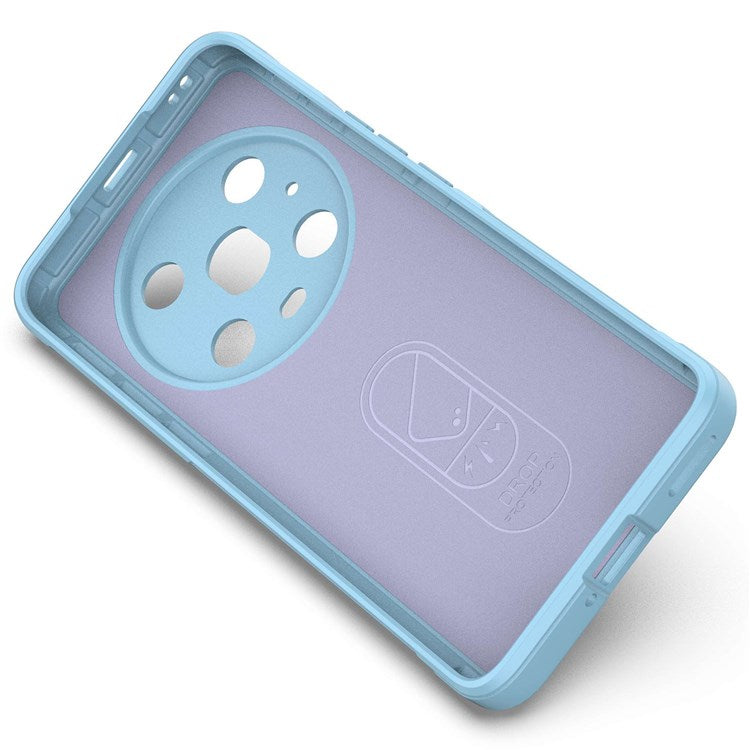 For Honor Magic4 Pro 5G Anti-drop Flexible TPU Phone Protective Case Anti-scratch Smartphone Back Cover - Baby Blue