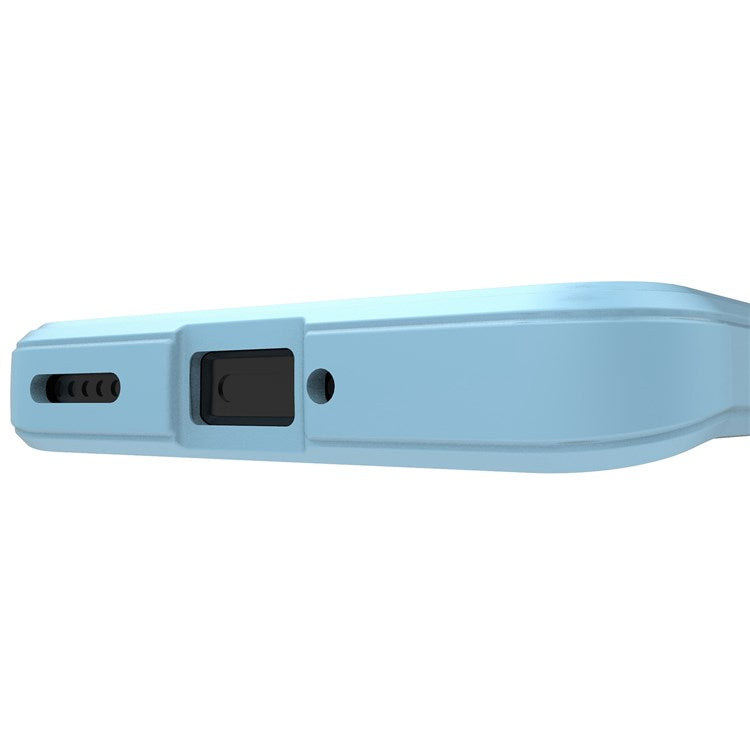 For Honor Magic4 Pro 5G Anti-drop Flexible TPU Phone Protective Case Anti-scratch Smartphone Back Cover - Baby Blue