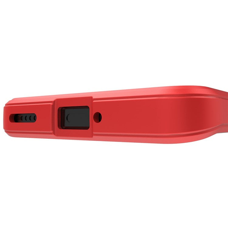 For Honor Magic4 Pro 5G Anti-drop Flexible TPU Phone Protective Case Anti-scratch Smartphone Back Cover - Red