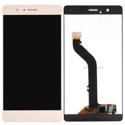 For Huawei P9 Lite (2016) Grade C LCD Screen and Digitizer Assembly Replacement Part (without Logo) - Gold