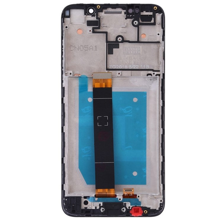 For Huawei Y5 (2018) / Y5 Prime (2018) Grade C LCD Screen and Digitizer Assembly + Frame (without Logo) - Black