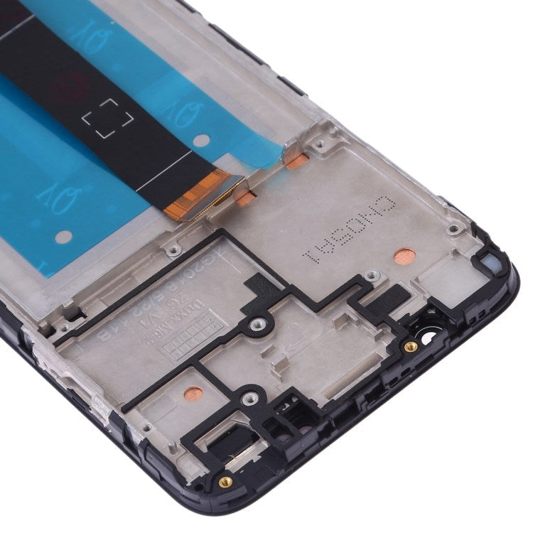 For Huawei Y5 (2018) / Y5 Prime (2018) Grade C LCD Screen and Digitizer Assembly + Frame (without Logo) - Black