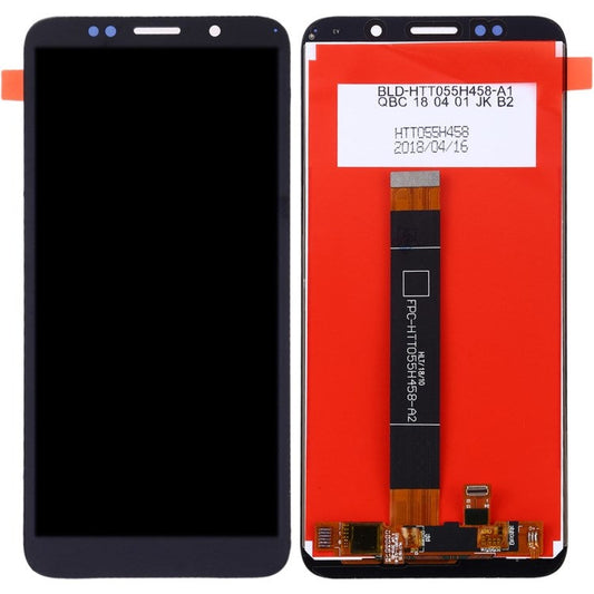 For Huawei Y5 (2018) / Y5 Prime (2018) Grade C LCD Screen and Digitizer Assembly Replacement Part (without Logo) - Black