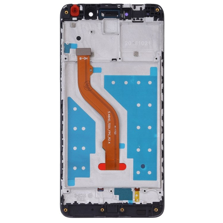 For Huawei Mate 9 Lite / Y7 Prime (2017) / Enjoy 7 Plus / Y7 (2017) Grade C LCD Screen and Digitizer Assembly + Frame (without Logo) - Black