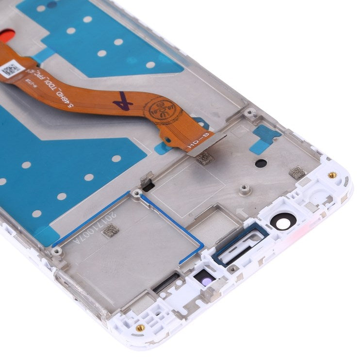 For Huawei Mate 9 Lite / Y7 Prime (2017) / Enjoy 7 Plus / Y7 (2017) Grade C LCD Screen and Digitizer Assembly + Frame (without Logo) - White