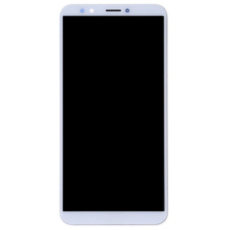 For Huawei Y7 (2018) / Y7 Prime (2018) / Y7 Pro (2018) Grade C LCD Screen and Digitizer Assembly + Frame (without Logo) - White