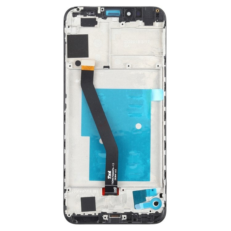 For Huawei Y6 (2018) / Enjoy 8e / Honor 7A (with Fingerprint Sensor) Grade C LCD Screen and Digitizer Assembly + Frame (without Logo) - Black