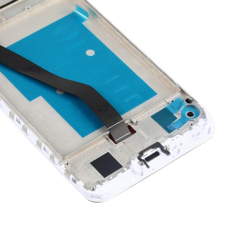 For Huawei Y6 (2018) / Enjoy 8e / Honor 7A (with Fingerprint Sensor) Grade C LCD Screen and Digitizer Assembly + Frame (without Logo) - White