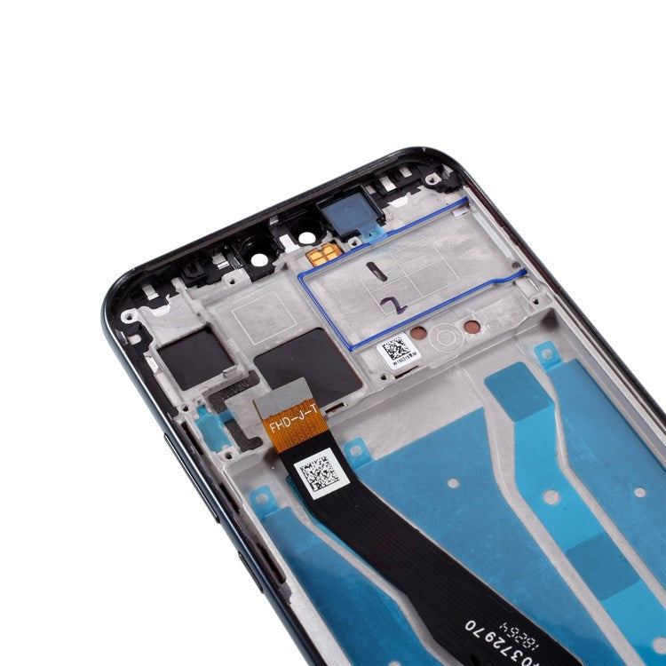 For Huawei Y9 (2019) / Enjoy 9 Plus Grade C LCD Screen and Digitizer Assembly + Frame Replacement Part (COG Technology) (without Logo) - Black