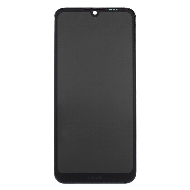 For Huawei Y6 (2019, with Fingerprint Sensor) / Y6 Prime (2019) / Y6 Pro (2019) Grade C LCD Screen and Digitizer Assembly + Frame (without Logo)