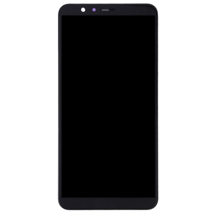 For Huawei Honor 7X Grade C LCD Screen and Digitizer Assembly + Frame Replacement Part (without Logo) - Black