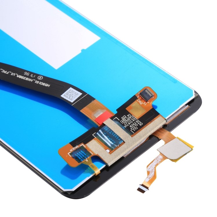 For Huawei Honor 7X Grade C LCD Screen and Digitizer Assembly Replacement Part (without Logo) - Black