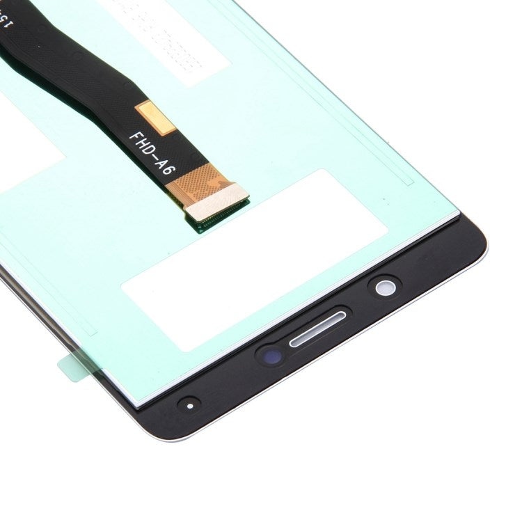 For Huawei Honor 6x (2016) Grade C LCD Screen and Digitizer Assembly Replacement Part (without Logo) - White