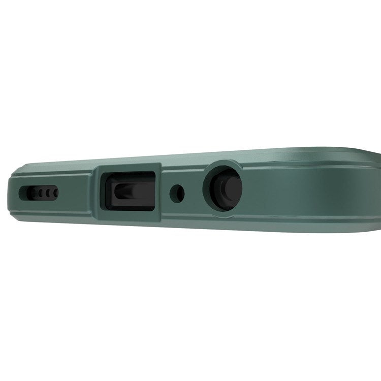 For Honor X8 4G / X30i Rugged Back Cover Anti-fall Protection Flexible TPU Phone Case - Green