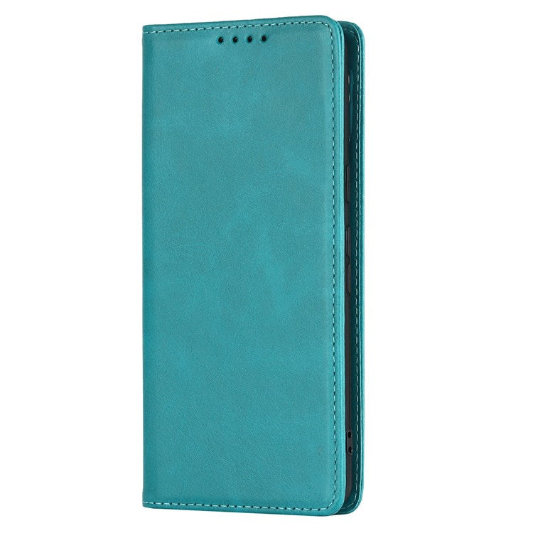 Textured PU Leather Case for Google Pixel 7 5G, Stand Wallet Design Auto Closing Magnetic Phone Cover - Sky Blue