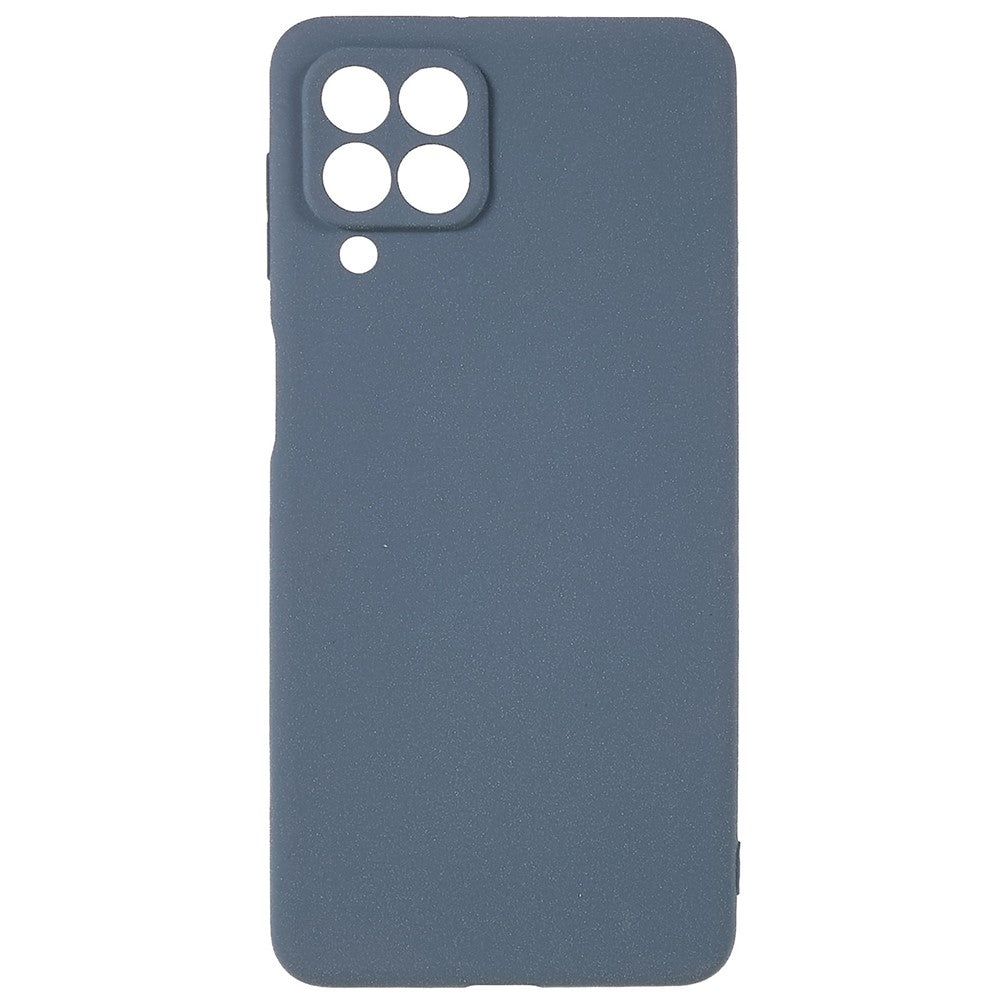 For Samsung Galaxy M53 5G Ultra Thin Anti-fall TPU Phone Case Anti-scratch Back Cover Double-Sided Matte Phone Shell - Grey