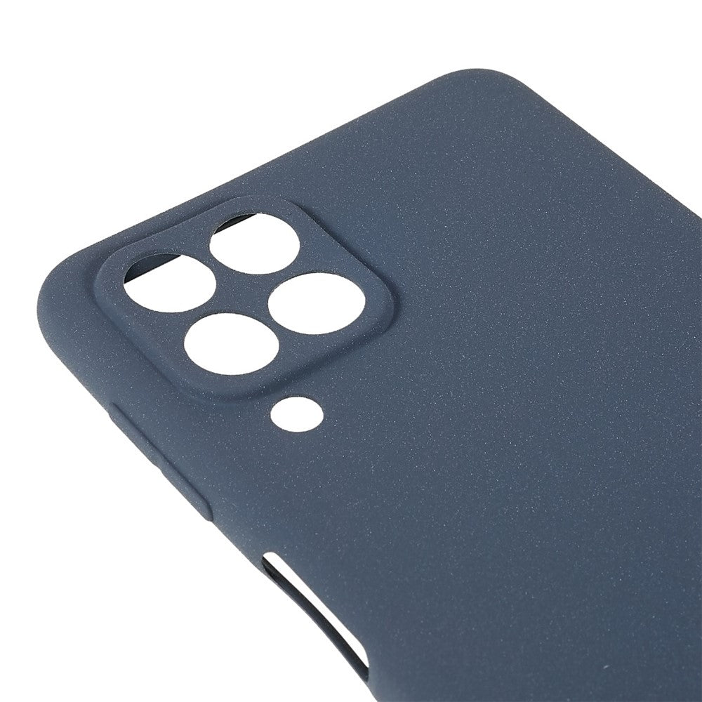 For Samsung Galaxy M53 5G Ultra Thin Anti-fall TPU Phone Case Anti-scratch Back Cover Double-Sided Matte Phone Shell - Grey