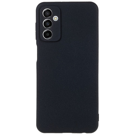 For Samsung Galaxy M23 5G / F23 5G Soft TPU Phone Case Double-Sided Matte Shockproof Back Cover - Black