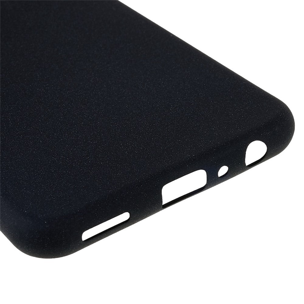 For Samsung Galaxy M23 5G / F23 5G Soft TPU Phone Case Double-Sided Matte Shockproof Back Cover - Black