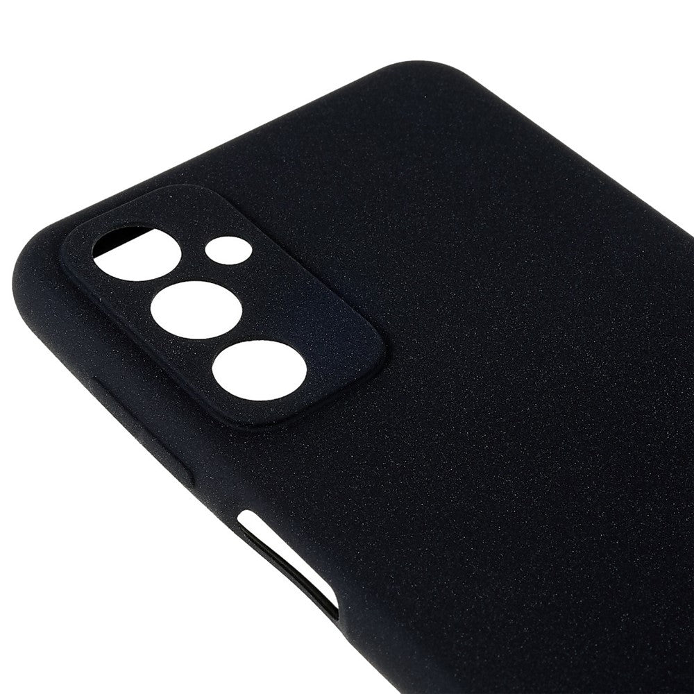 For Samsung Galaxy M23 5G / F23 5G Soft TPU Phone Case Double-Sided Matte Shockproof Back Cover - Black