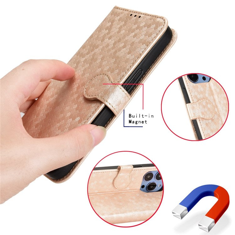 Anti-Drop Case for Realme GT Neo3 PU Leather Wallet Phone Case Dot Pattern Imprinted Scratch-Proof Folio Flip Cover with Strap - Green