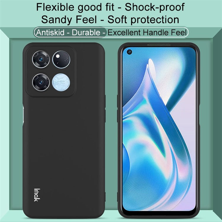 IMAK UC-3 Series for OnePlus Ace Racing 5G Light Slim Anti-wear TPU Phone Case Matte Soft Protective Shell