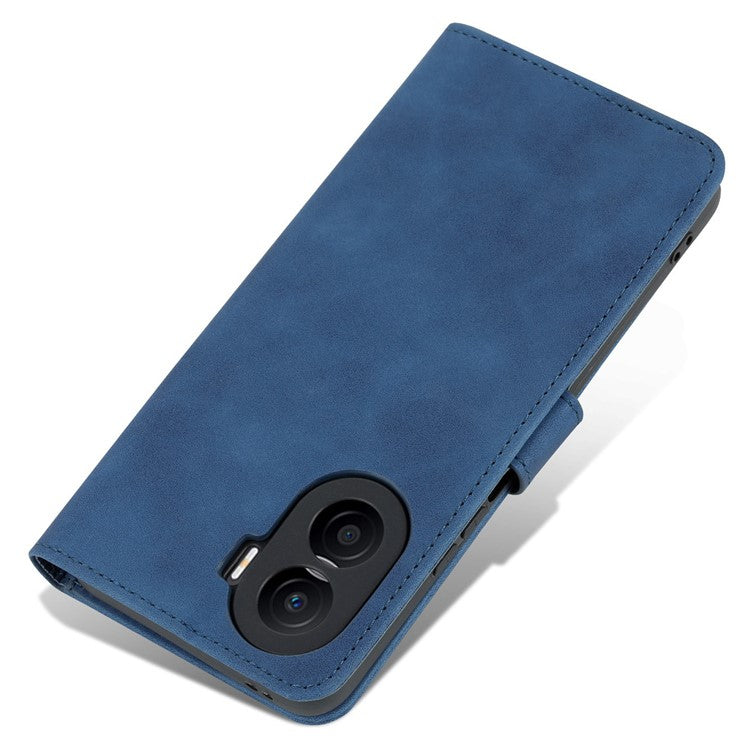AZNS For Honor X40i 5G PU Leather Flip Phone Cover Anti-drop Protection Stand Wallet Case - Blue