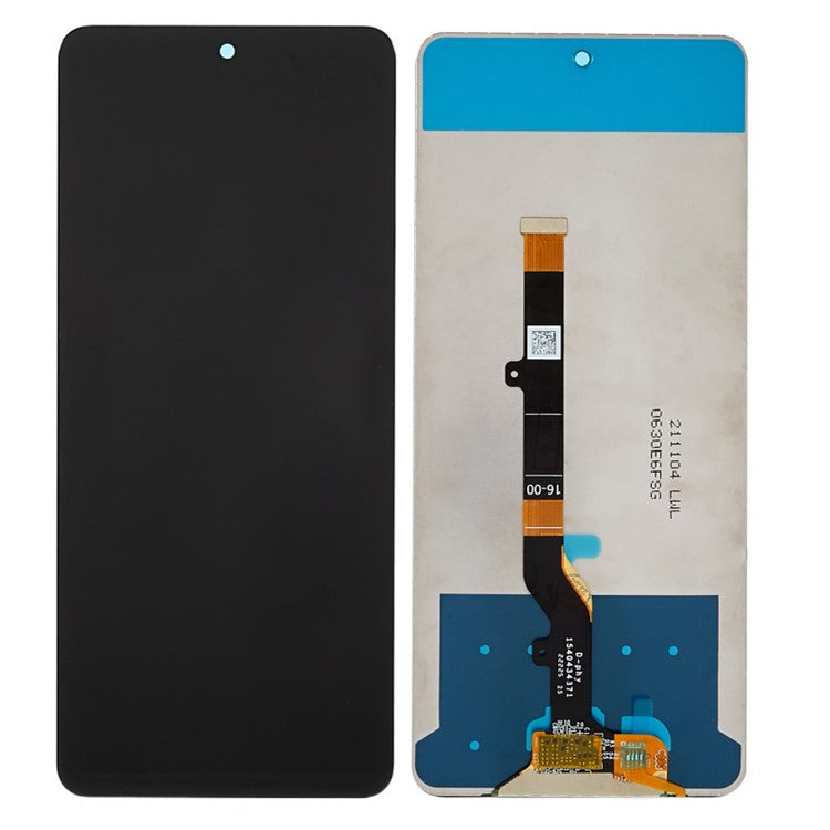 For Tecno Camon 18T Grade C LCD Screen and Digitizer Assembly Replacement Part (without Logo)