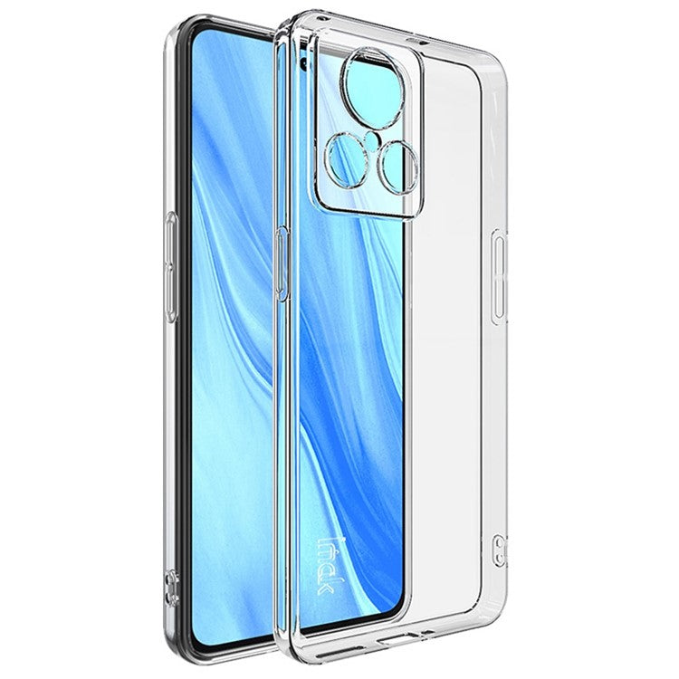 IMAK UX-5 Series for Realme GT2 Explorer Master 5G Clear Crystal Soft Flexible TPU Case Drop Protection Shockproof Back Cover